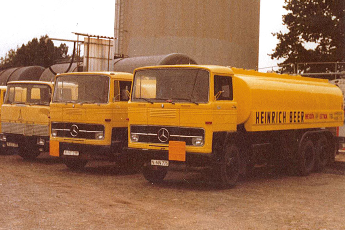 Die AGIP Tankwagenflotte 1976 von Beer Energien