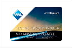 Autohof an der B2 Zahlungsart: Aral-Komfort-Karte